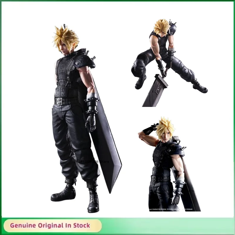 

Original SQUARE ENIX PLAY ARTS Figures Cloud Strife 2.0 Final Fantasy VII Remake Action Figures Active Joint Model Collectibles