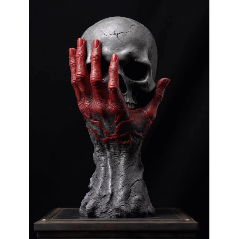

New Halloween Fury God's Hand Resin Decorative Crafts Home Desktop Decoration Atmosphere Ornament Model