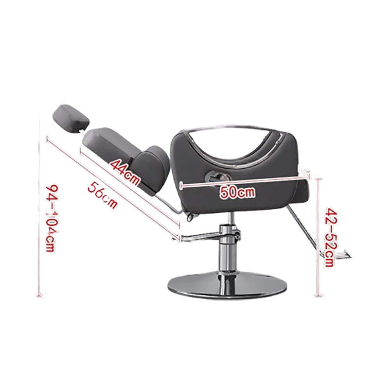 High Quality Luxury Barber Chair Swivel Elegant Unique Modern Barber Chair Italian Adjustable Chaise Coiffeuse Salon Furniture