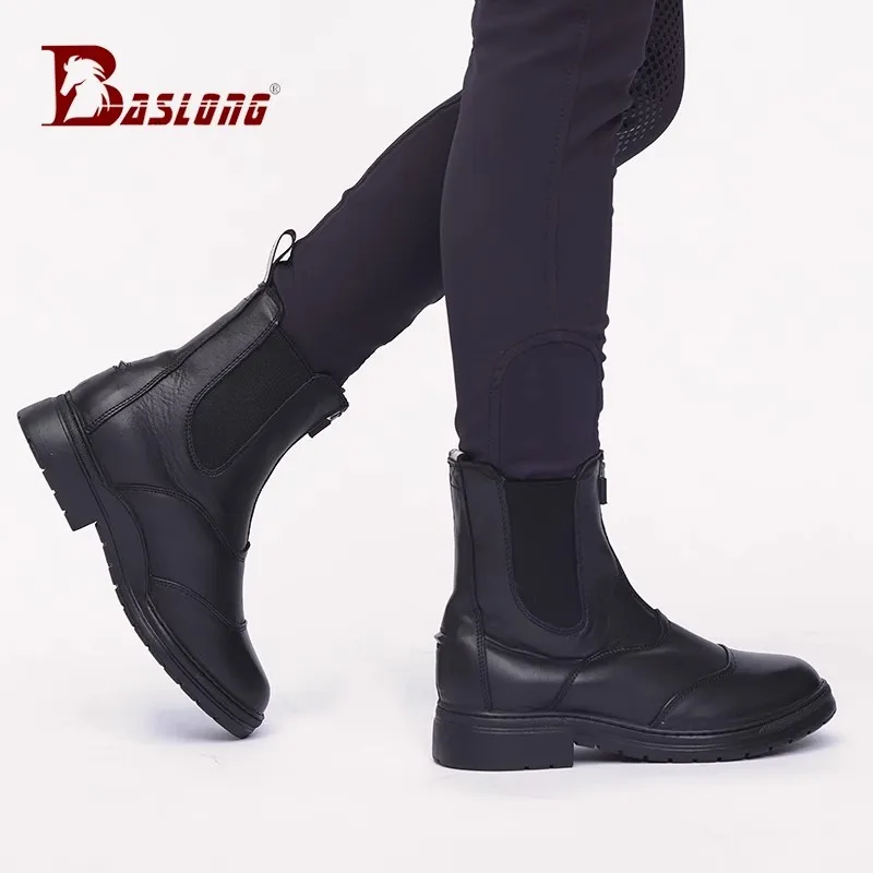 Baslong Kidsren's Riding Boots Kidsren's Professional Equestrian Riding Competition Training Equipment Non-Slip Wear-Resistant Equestrian Boots