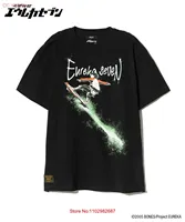 Psalms of Planets Eureka seveN glamb Renton T shirt Black Japan New vintage Washed Slightly homme designer clothes
