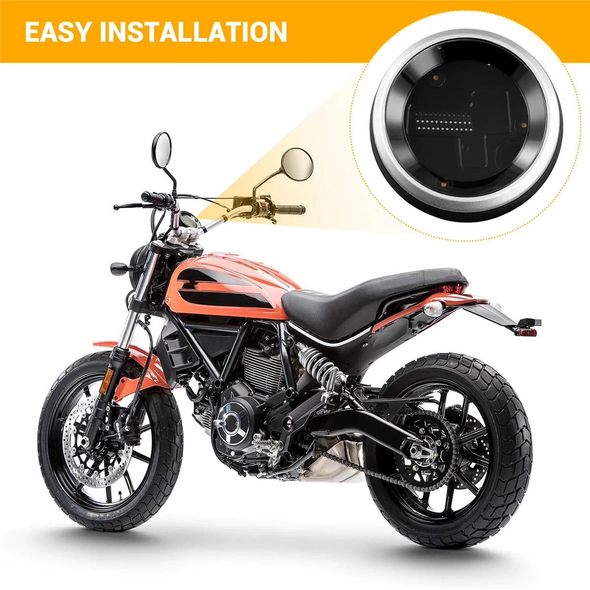 สําหรับ Scrambler 400 800 เครื่องดนตรีรถจักรยานยนต์กรณีเครื่องวัดความเร็วเครื่องวัดวามเร็วเครื่องวัดระยะทางที่อยู่อาศัย