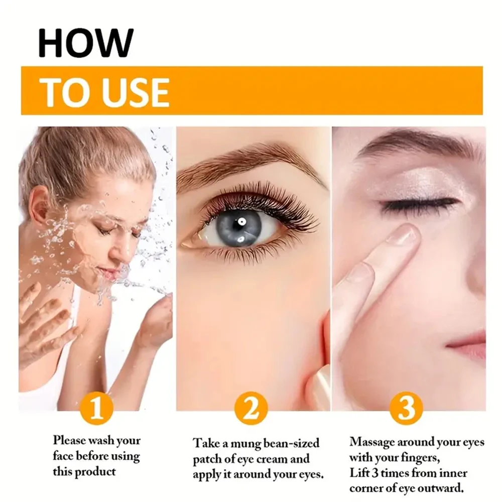Bee Venom Eye Cream Stick Hydrates and Moisturizes the Skin Around the Eyes, Protects and Nourishes, Making the Light Beige Color More Soft view 6