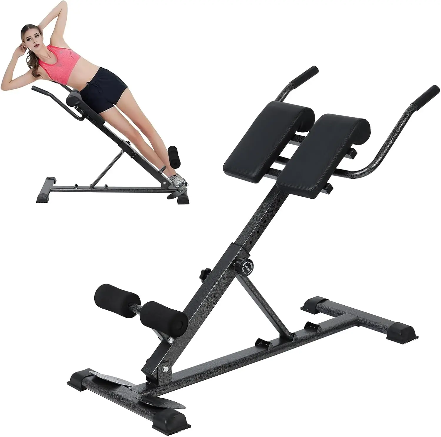 

Roman Chair Back Extension-benches Hyperextension Back Strength Training Equipment Abdominal Exercise Waist Extension Workout Bu