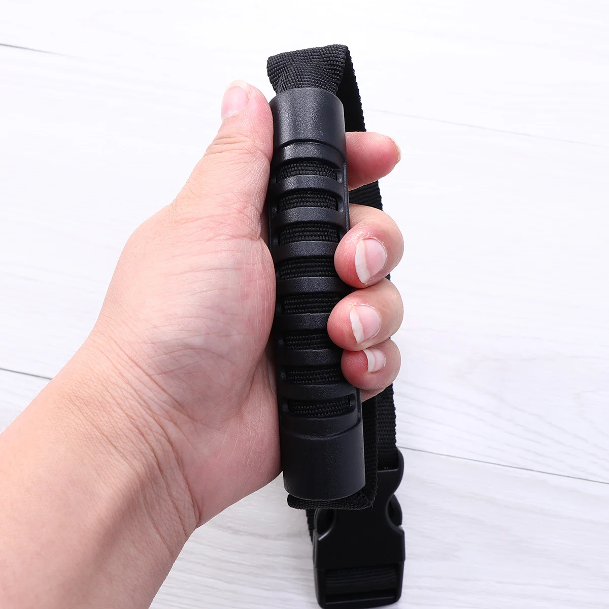 1 قطعة السيارات الدائمة المعونة حزام مقبض السلامة قابل للتعديل دعم السيارة أداة مناسبة لكبار السن المساعدة الإعاقة