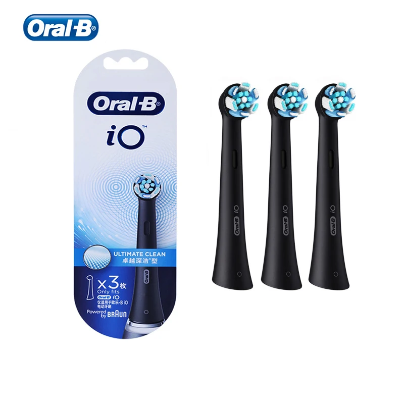 

Oral-B iO Ultimate Clean Replacement Electric Toothbrush Heads Refill Gentle Clean Tooth Brush Heads for OralB IO7 IO8 IO9