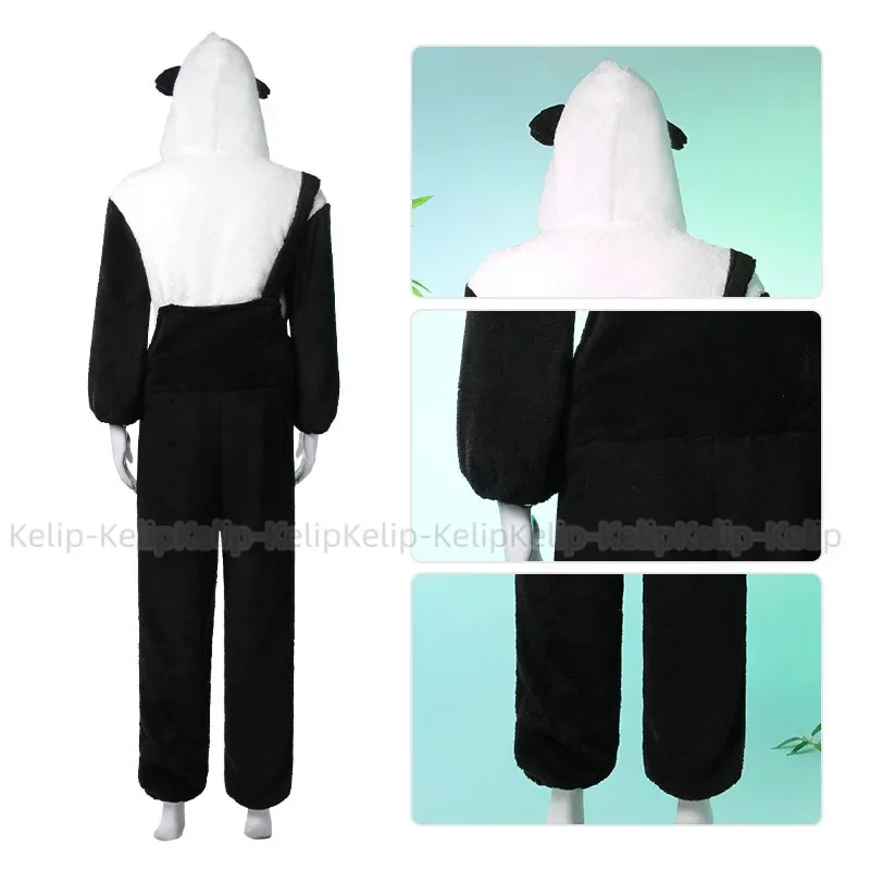 Game Love And Deepspace Xavier Cosplay Costume Seiya Rafayel Plush Pajamas Panda Uniform Christmas Party Outfits for Woman Man