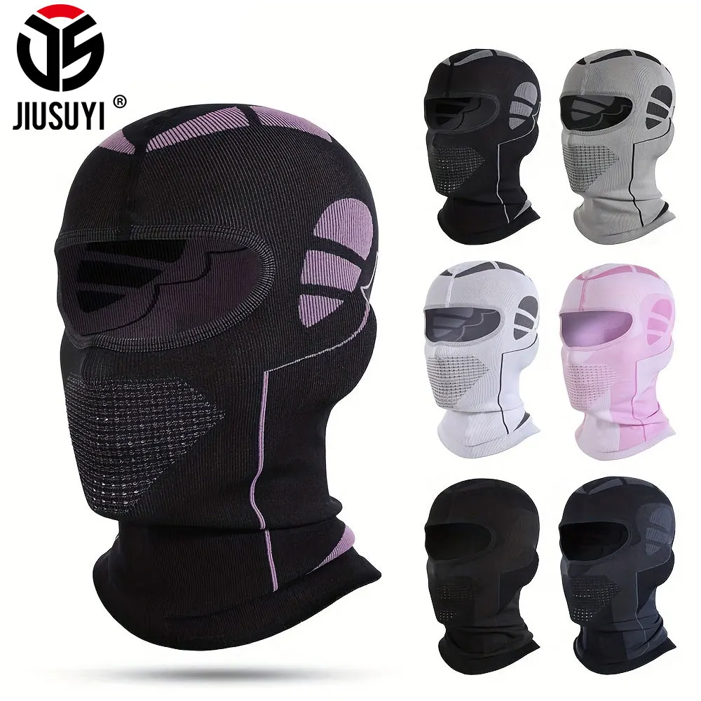 

Summer Breathable Mesh Balaclava Full Face Mask Cycling Hood Liner Sports Bicycle Bike Hiking Fishing Ski Scarf Hat Helmet Cap