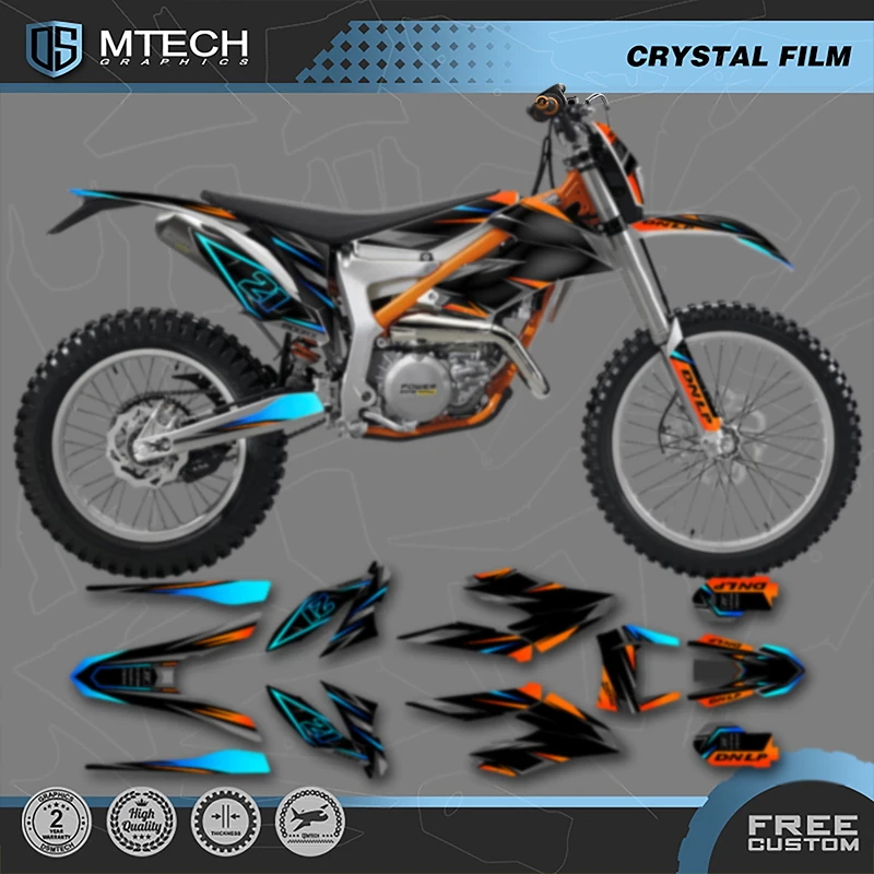 

DSMTECH индивидуальный полный комплект графических фоновых наклеек для KTM Freeride 250 300 2012-2017 2018-2020 006