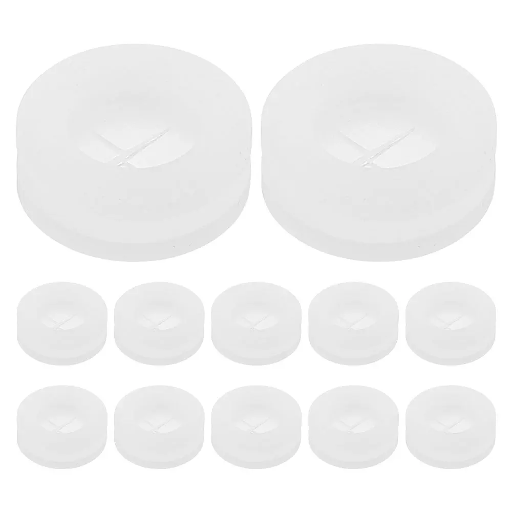 

12Pcs Universal Fit Silicone Straw Hole Plugs for Bottle Lids Reusable Non-Slip Seal for Jars Tumblers Cans Keeps Drinks Fresh
