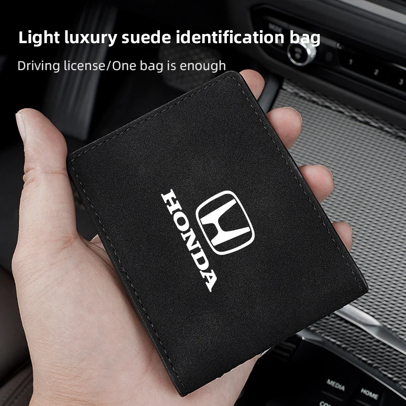 Card holder high-end driver's license certificate package accessories For Honda Civci FIT CRV Accord Jazz HRV Dio Stepwgn