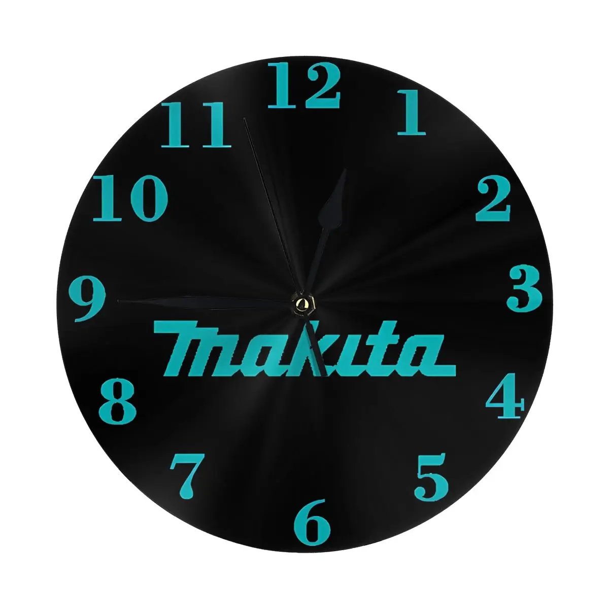 Makita Wall Clock Easy to Read Wall Mounted Clock With Silent for Home Decor