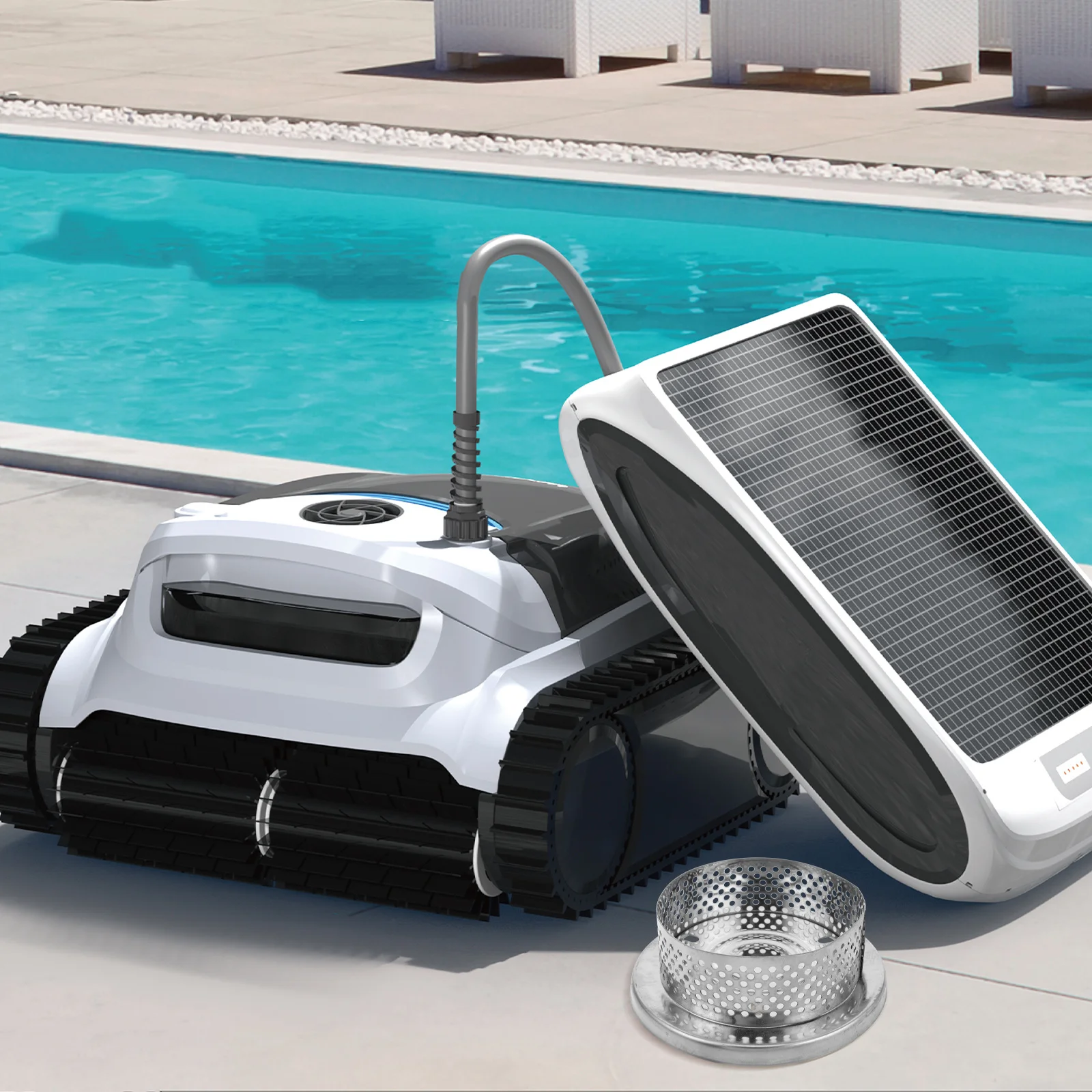 Водяной насос из нержавеющей стали, сетчатая крышка, основание погружного насоса, легко очищаемый многоразовый аэратор с мелкой сеткой, промышленный