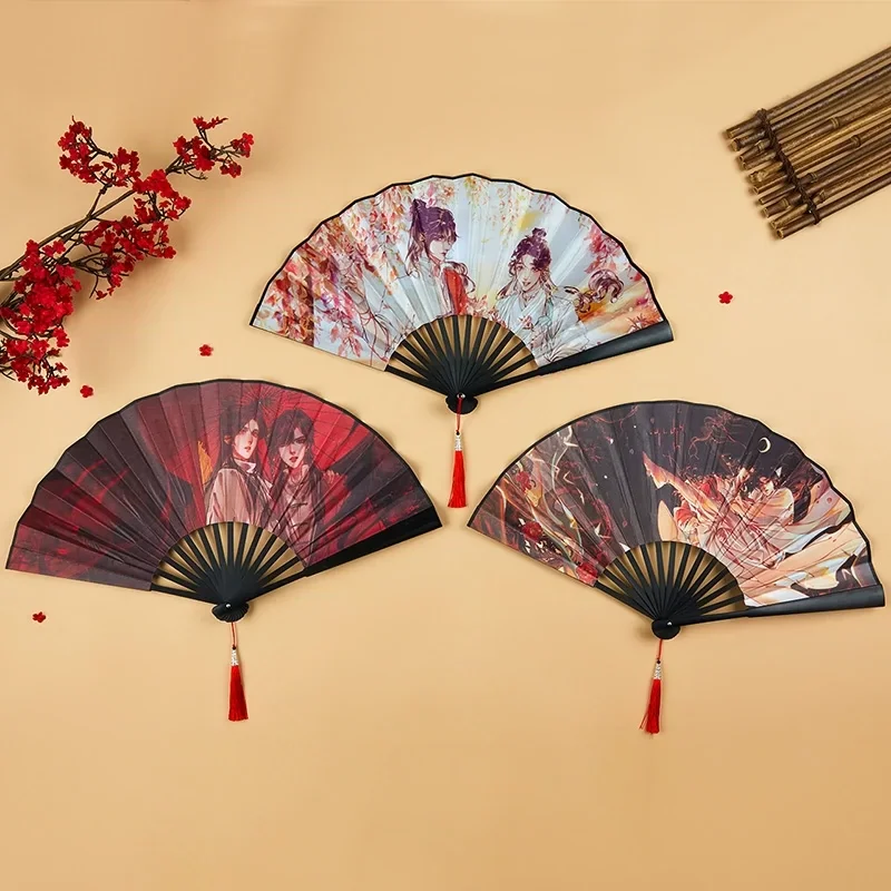 

Anime Heaven Official's Blessing Tian Guan Ci Fu Character Xie Lian Huacheng Fan Folding Fan Chinese Classical Folding Fan