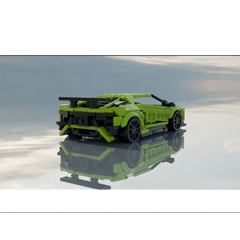 

MOC-224143 New Classic Iconic City Supercar Building Block Model, 462 Parts, Creative Birthday Toy Gift for Boys and Children