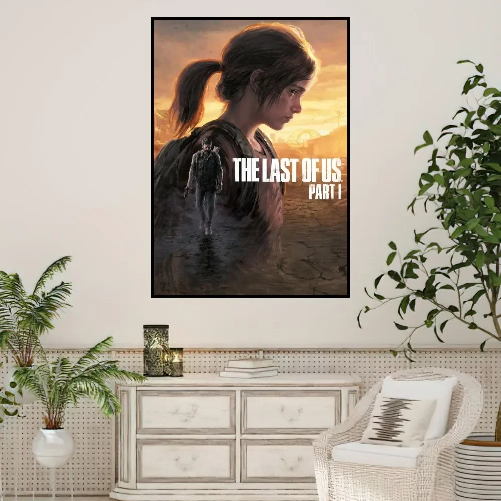 Game The Last of Us Poster Prints Wall Sticker Painting Bedroom Living Room Decoration Office Home Self Adhesive