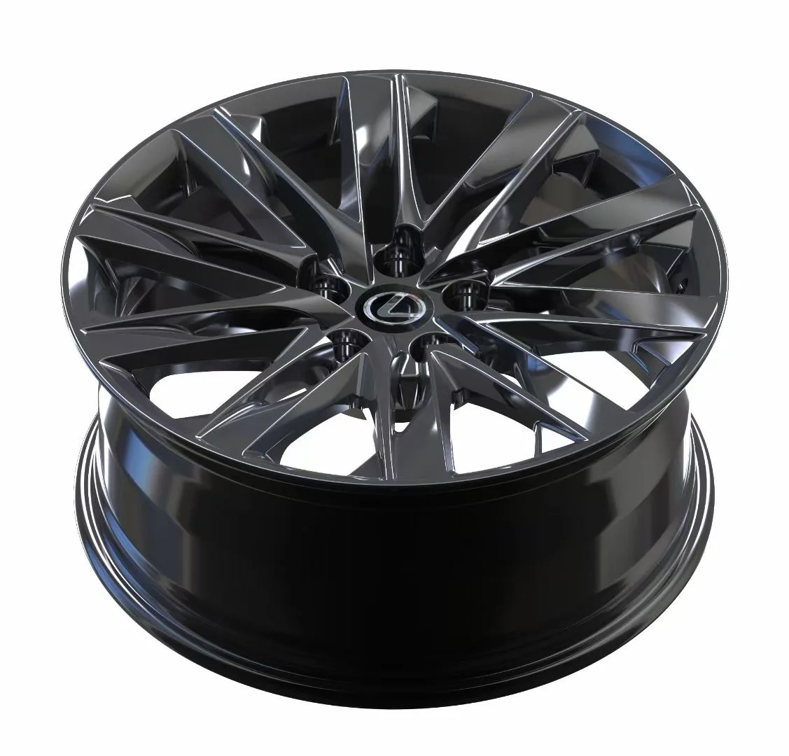 18 19 20 21 22 23 24 26 Inch 6061-T6 Aluminum Custom Wheels 3 Pieces Forged Auto Wheels