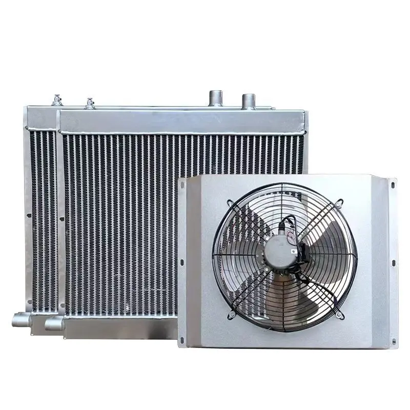 

Aquaculture water circulation radiator, water heating fan fin radiator, pig farm chicken farm workshop boiler