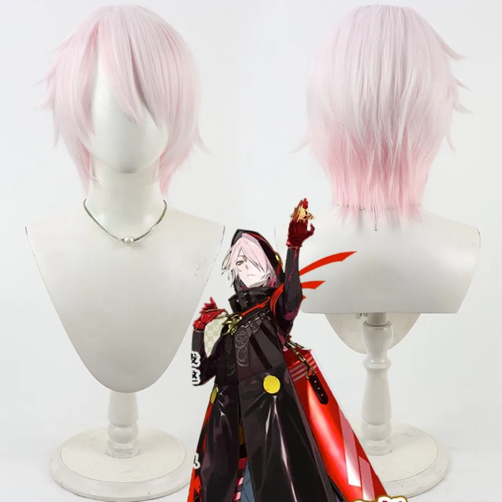 Fate Grand Order Christmas Karna Cosplay Wig Realistic Scalp Two Tone Gradient Hair