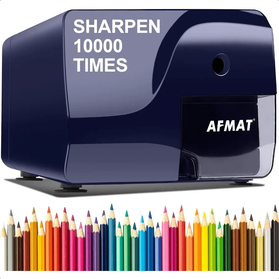 

Electric Pencil Sharpener Heavy Duty Pencil Sharpeners Colored Pencil Sharpner for 68mm Pencils Fast Sharpen in 35s 3 Sharpn Se