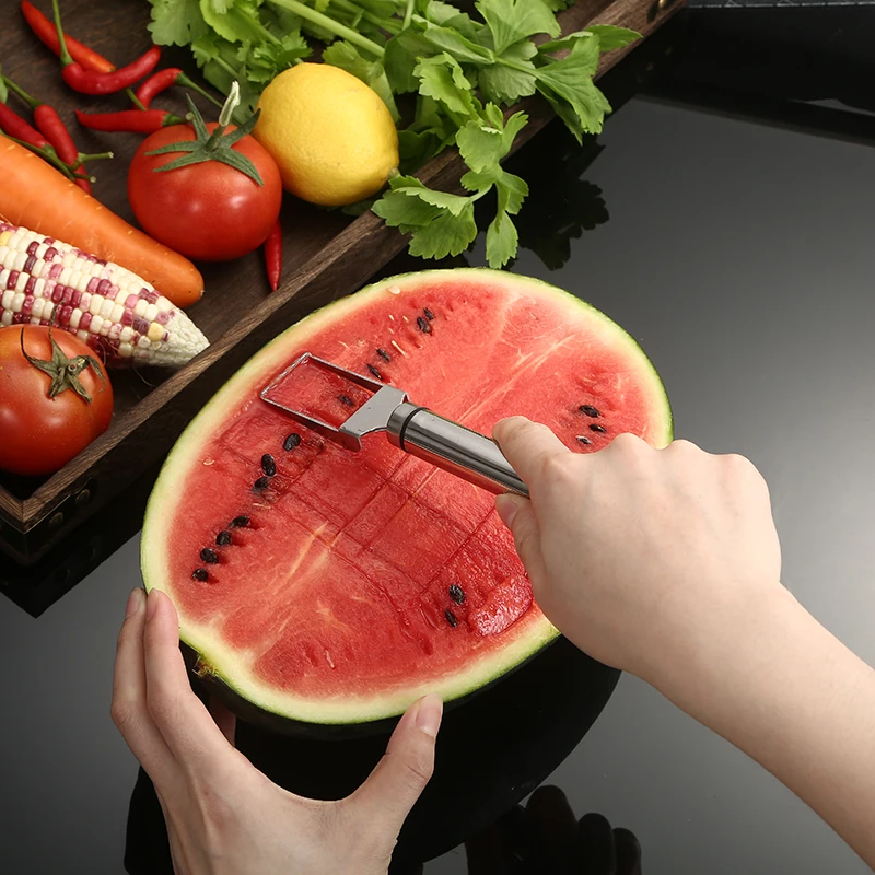 قطاعة بطيخ، أداة متعددة الاستخ - مراجعة Watermelon Slicer Cutter وسعره