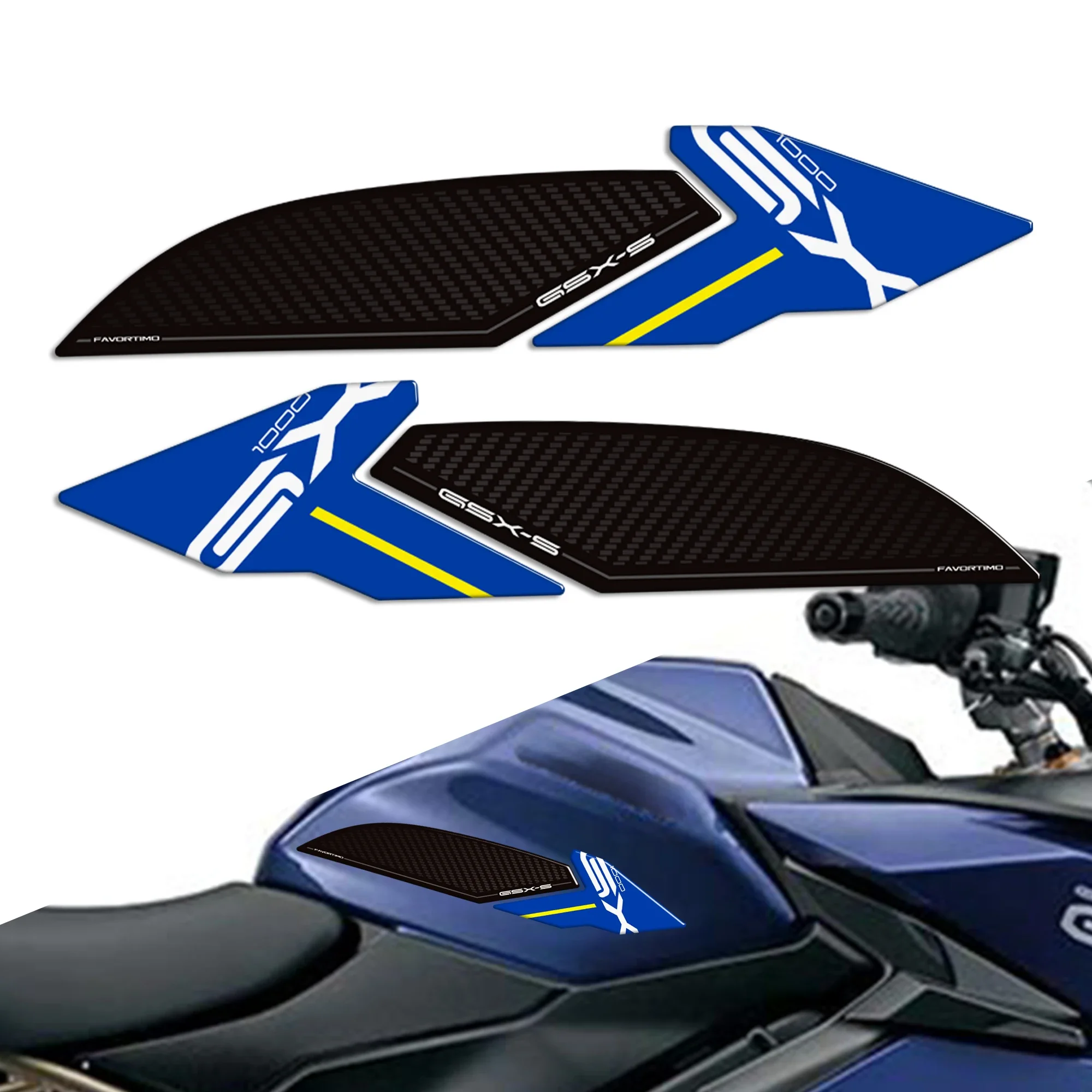 

For Suzuki GSX-S 1000 S GX GSX-S1000GX GSX S1000 GSX-S1000 + Tank Pad Gas Fuel Oil Protector Stickers Decals Adhesive 2022-2024