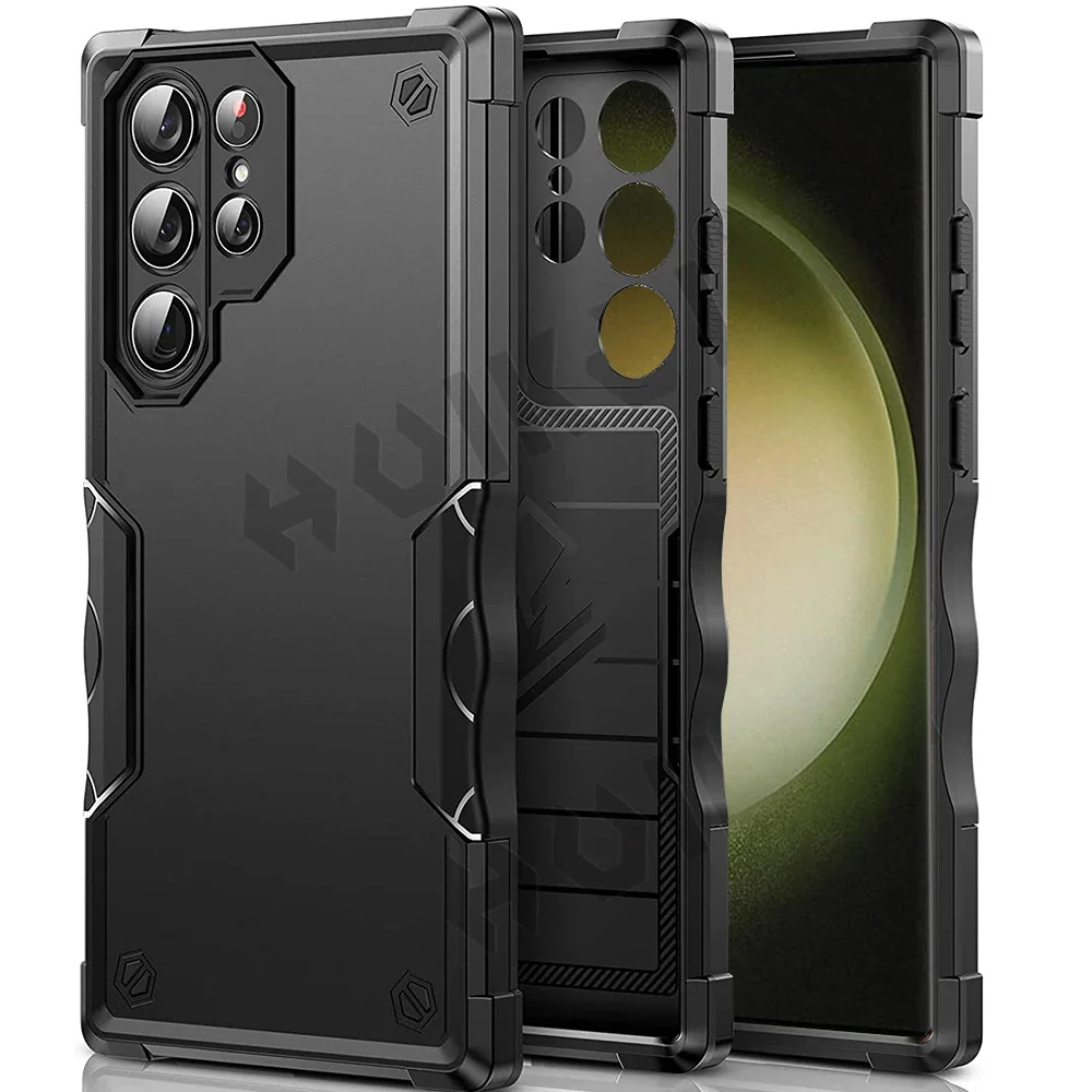 

Case For Samsung S24 Ultra Plus 4G 5G Plus Heavy Rugged Drop Cover Ultra-thin Shockproof Mobile Case