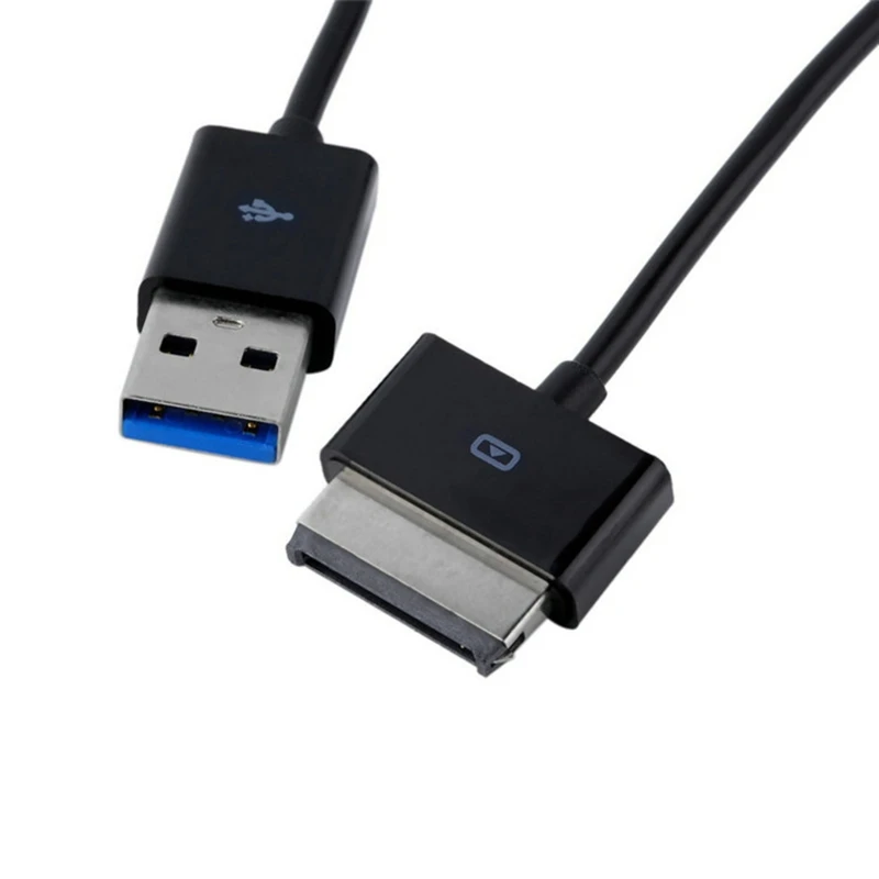 USB 40ピン充電器データケーブル用 EeePadTransformer TF101 TF101G TF201 SL101 TF300 TF300T TF301 (ブラック)