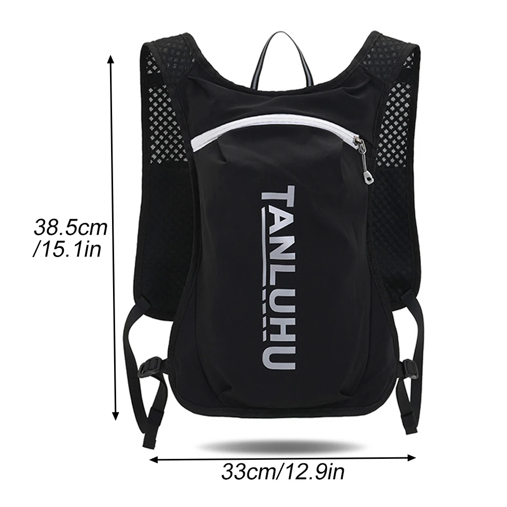 Chaleco ligero para correr en el agua con vejiga de agua de 1L, mochila para chaleco de hidratación para correr, mochila para senderismo, ciclismo, carreras, 1 pieza