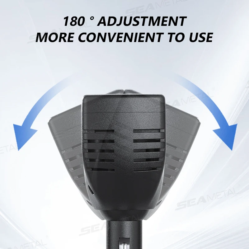 SEAMETAL 150 واط عاكس طاقة السيارة تيار مستمر 12 فولت/24 فولت إلى التيار المتناوب 220 فولت ولاعة السجائر محول مع QC3.0 USB ميناء شاحن محول طاقة