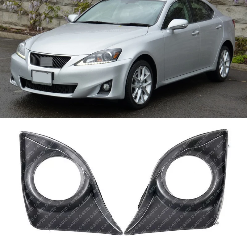 

For Lexus IS250 IS350 2011 2012 2013 Front Bumper Fog Lamp Light Cover Frame Trim Lid Bezel 8148153020 8148253020