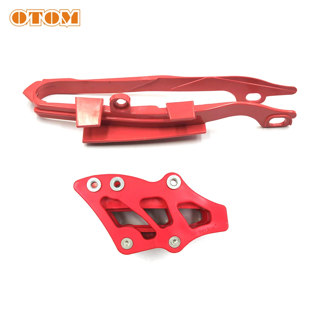 OTOM Motorcycle Chain Guide Chain Slider Plastic Guard Sprocket Protector For CR125R CRF250R CRF450R CRF450RX Pit Dirt Bike Part