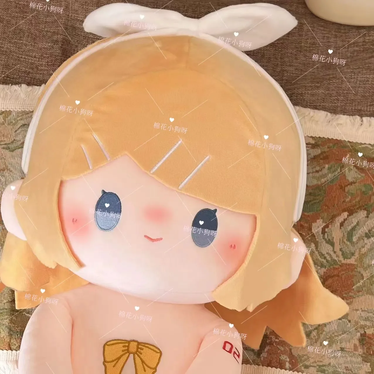 Pre-sale Game Rin Len Anime 40cm Plush Figures Cartoon Plushies Only Naked Doll