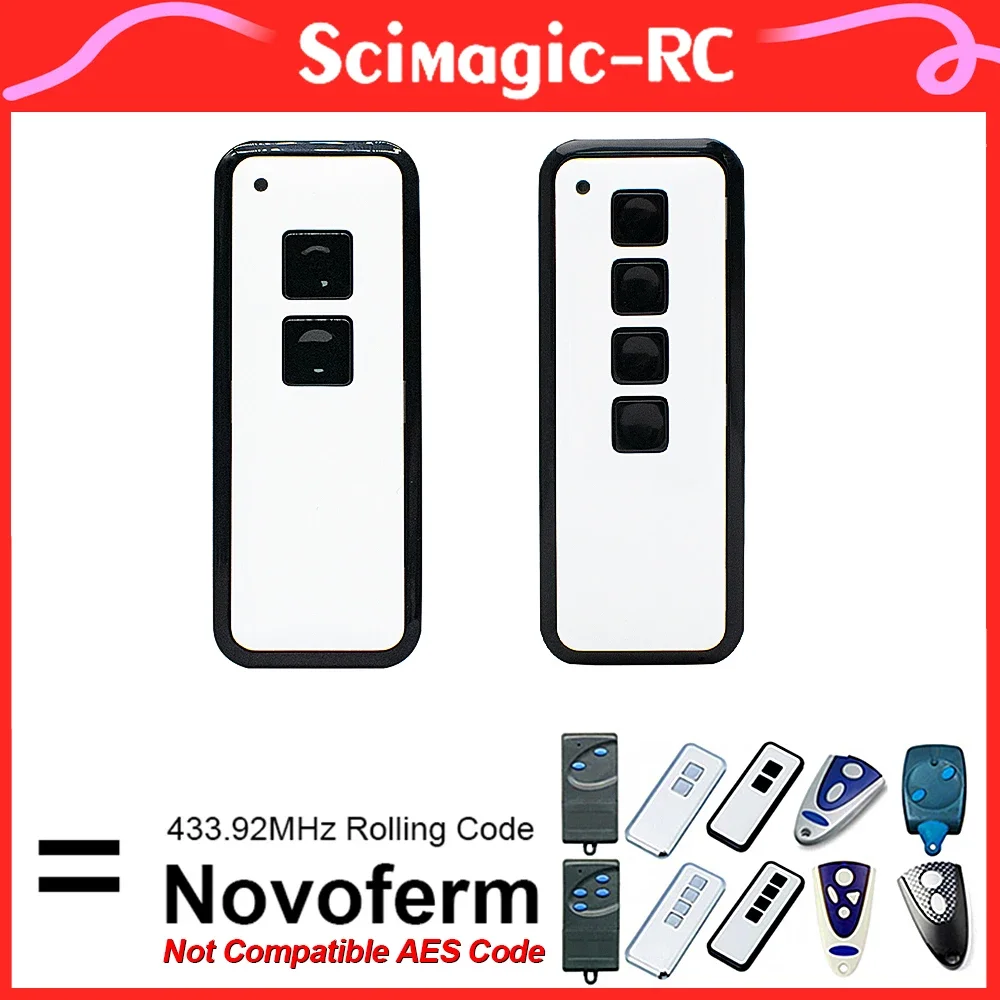 Imagem -02 - Controle Remoto da Porta da Garagem Novotron 502 Max432 Novoferm 504 Max434 512 Mix 43-2 Mtr43-2 Mchs43-2 Mnhs43302 Mnhs433-04