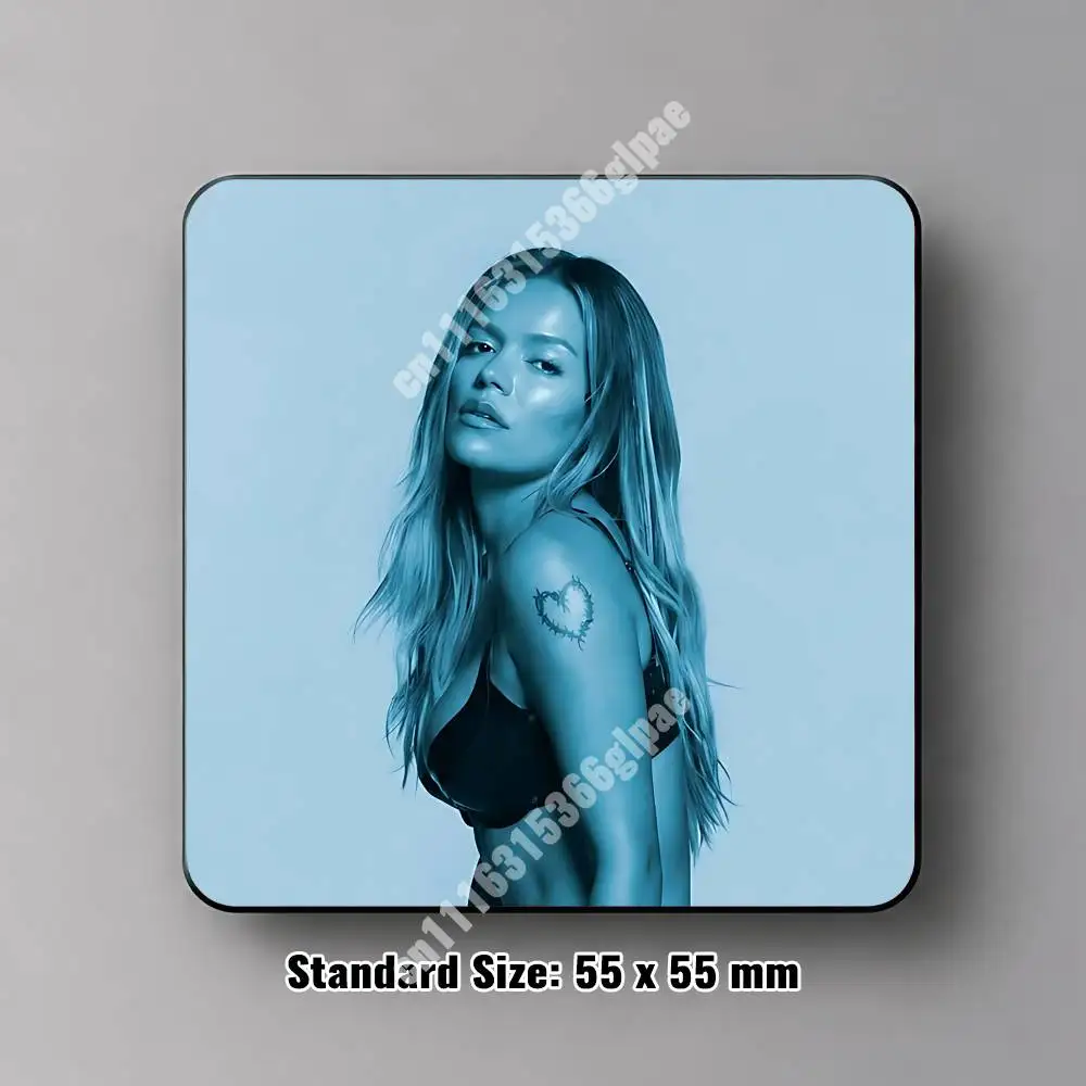 K-Karol G No Me Arrepiento de Sentir Tanto NMADST Magnetic Sticker Removable Fridge Decal for Metal Surfaces Magnet Label