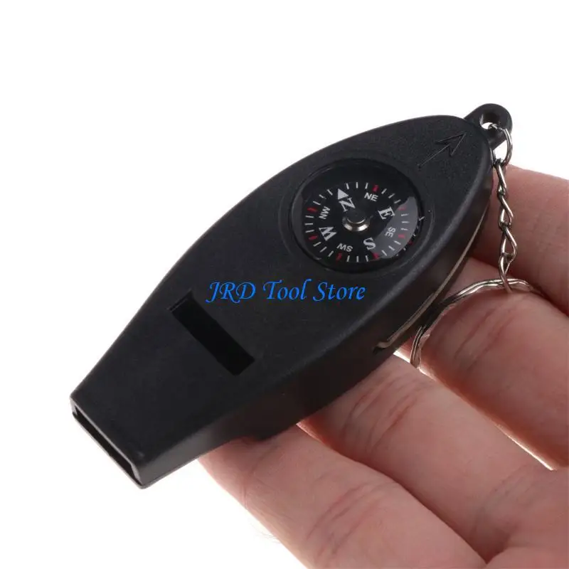 A2UD Nữ nam DIY Chuỗi khóa Chain Phụ kiện khóa khẩn cấp Survival bàn LENT LENS LED LED Tín hiệu LIGHT