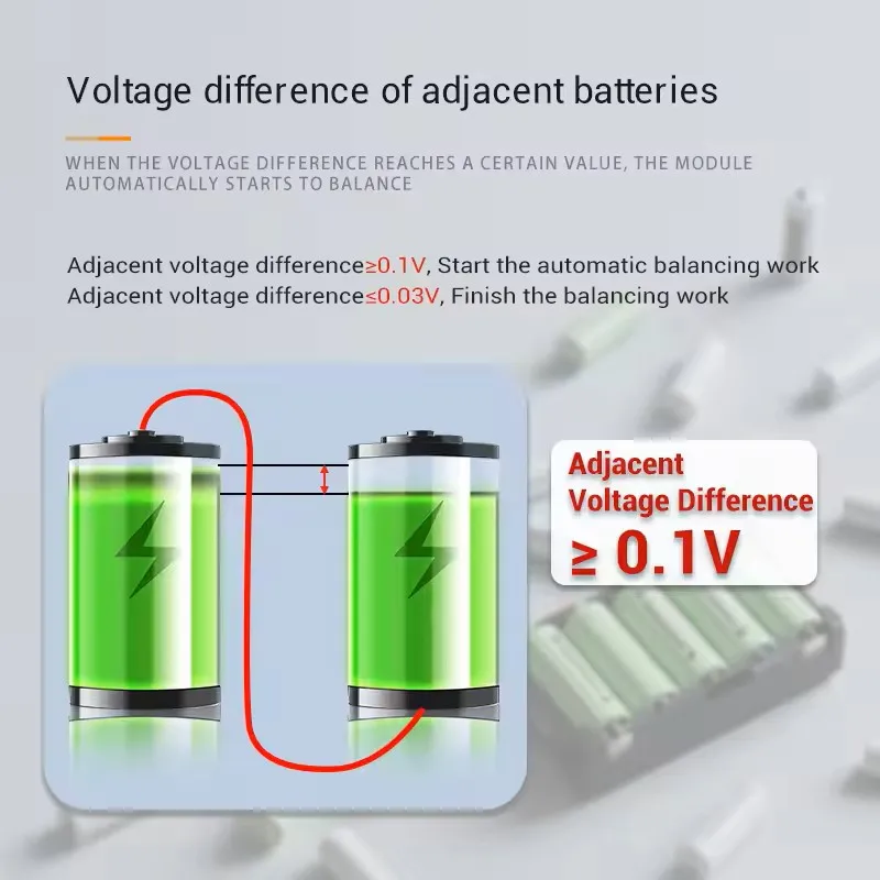 Heltec 2S-17S 1.2A وحدة نقل الطاقة موازن المعادل النشط لأدوات كهربائية لبطارية الليثيوم NCM/LiFePO4/ليثيوم