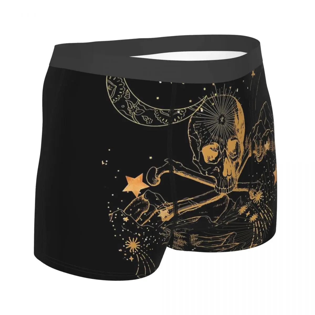 Skull Mania Underpants Homme Panties Male Underwear Ventilate