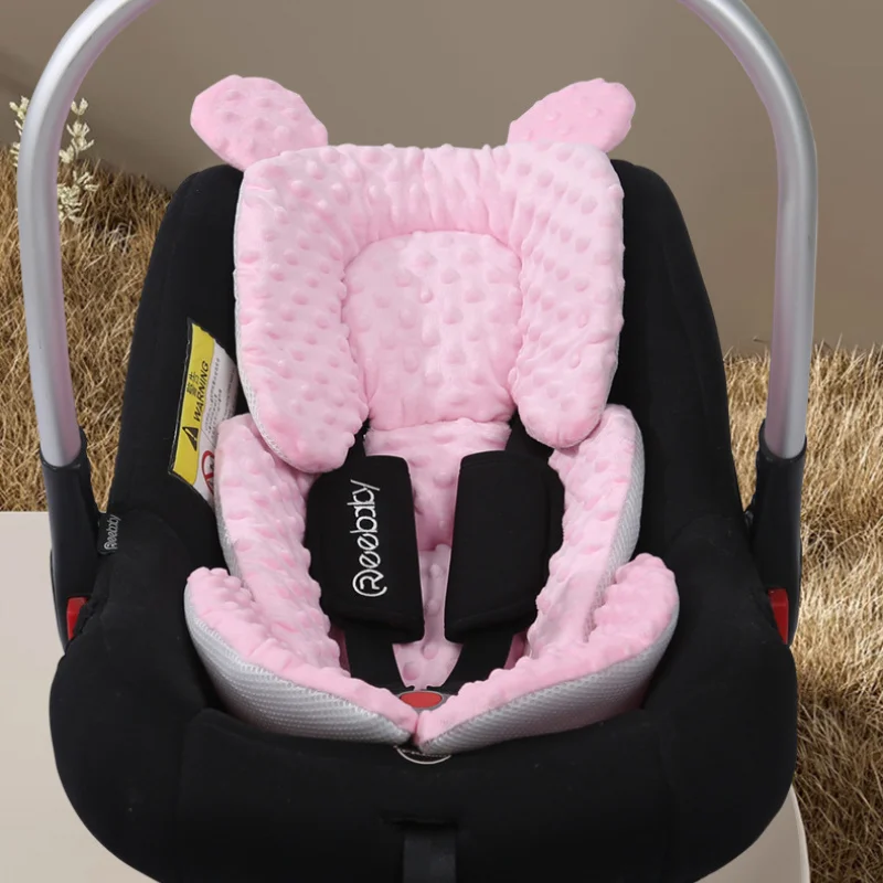 1pc Baby Stroller Cotton Pad Thick Warm, All-Season Universal, Soft Non-Slip, Umbrella Stroller & High Chair Seat & Back Cushion