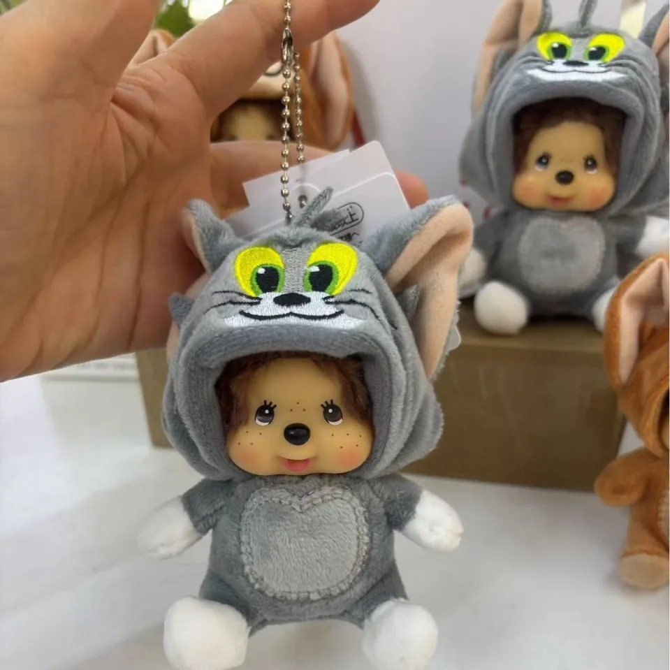 

15cm Anime Cute PP Cotton Medal Monkey Cute Toy 15CM Transformed Doll Girl Bag Pendant Children's Birthday Gift Christmas Gift