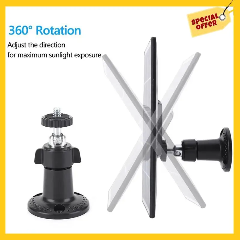 Зарядное устройство для солнечной панели 20 Вт Forring Video Doorbell 360 °   Регулируемое крепление Fordoorbell 4/3/3 Plus/2 A