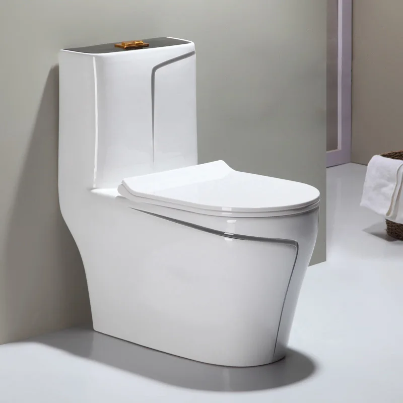 Luxury Colored Bidet Toilet Ceramic One Piece Sanitary Ware Bathroom WC Toilet Bowl