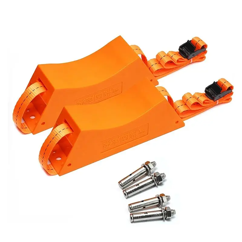 AB08-2PCS Propane Tank Holder Cylinder Wall Mounted Bracket Gas Cylinder Bracket Durable ABS Gas Cylinder With Screws