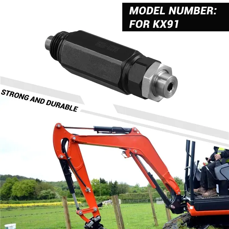 SOFT-For Kubota KX91 Safety Valve Distributor Main Relief Valve Controller Valve Excavator Parts