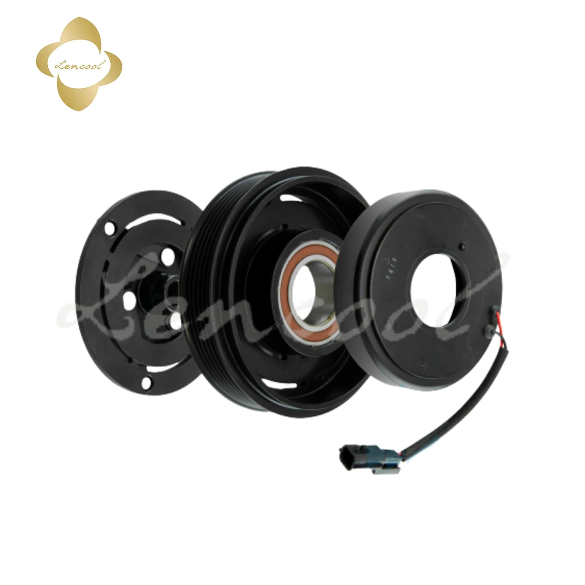 Poulie d'embrayage de compresseur de climatisation AC A/C, pour DACIA LOGAN SANDERO DUSTER DOKKER 1.5DCI 926009154R