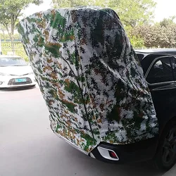 Rear Trunk Tent RV Camping Tent Equipment Tail Canopy Picnic Sunshade Awning Cover Foldable Universal For Jeep Ford Toyota