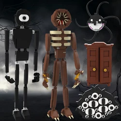 MOC Doors Demo Figures Building Block Set gioco Horror Screech tentacolo mostro cattivi Building Blocks giocattoli Set regali per bambini