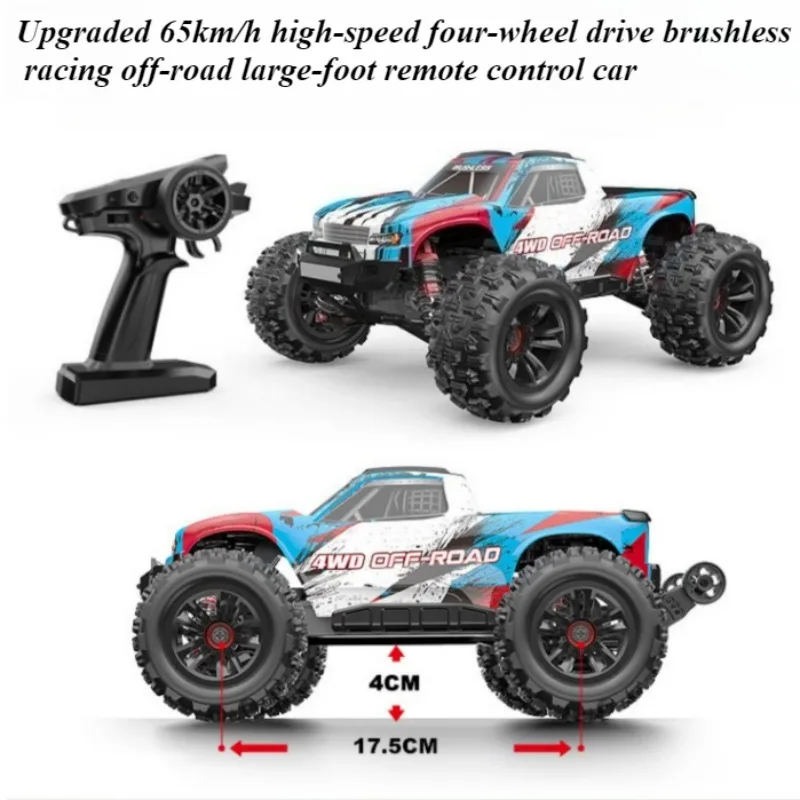 Cool Stuff Toy Car Funny Gift-65km/h Szybka ciężarówka 4WD Rc, bezszczotkowe wyścigi terenowe Rc Cars, samochód sterowany Temote, zabawki dla chłopców