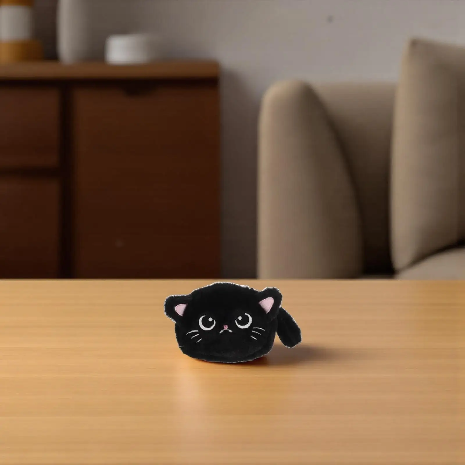 

Cat Coin Purse Cute Kawaii Style Lightweight Compact Wallet for Students Lipstick Organizer Makeup Bag Stationery Pouch Small