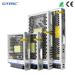 GTRIC Switch Power Supply LRS-100/120/150/200/250 DC 5V 12V 24V 36V 48V AC 110V 220V Source Adapter SMPS For industrial control